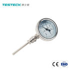 Choque de aço inoxidável da corrosão do termômetro Ip65 bimetálico anti resistente