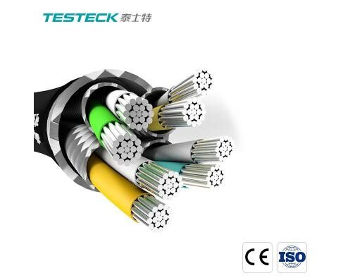 300V CAT5 cabo torcido simétrico de 100 ohms para a indústria do trânsito do trilho